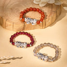 FuAttract Abundance & Protection Natural Stone Pixiu Healing Crystal Ring - image 4