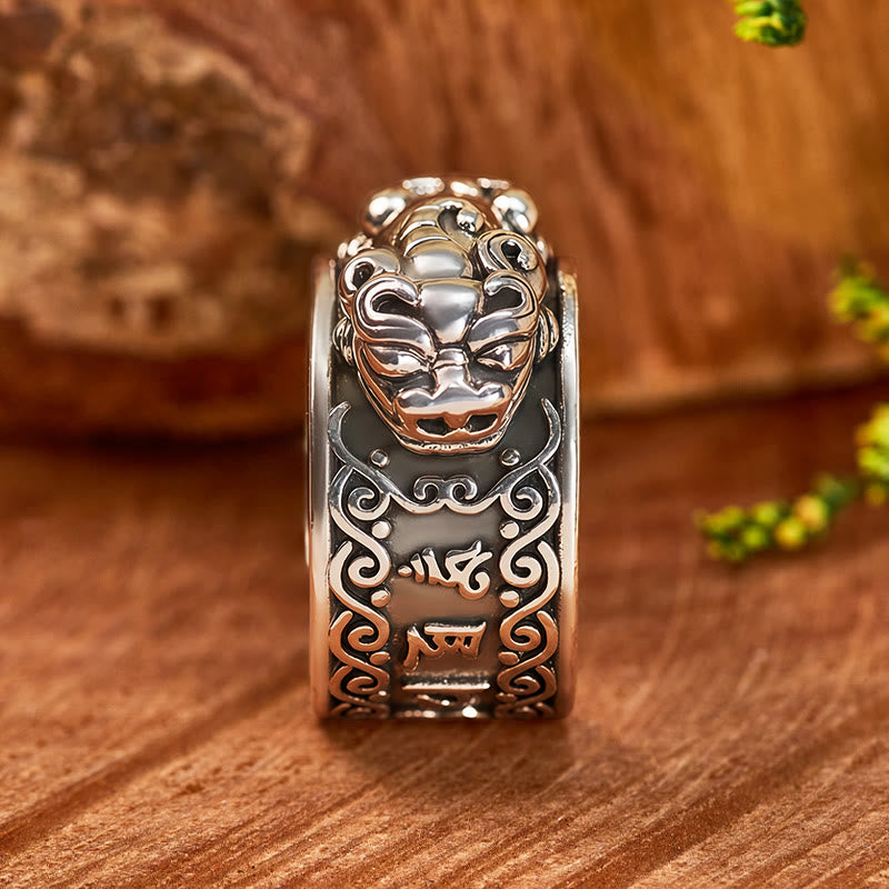 FuAttract Abundance & Protection Feng Shui Good Luck Amulet for Success Pixiu Ring - image 1