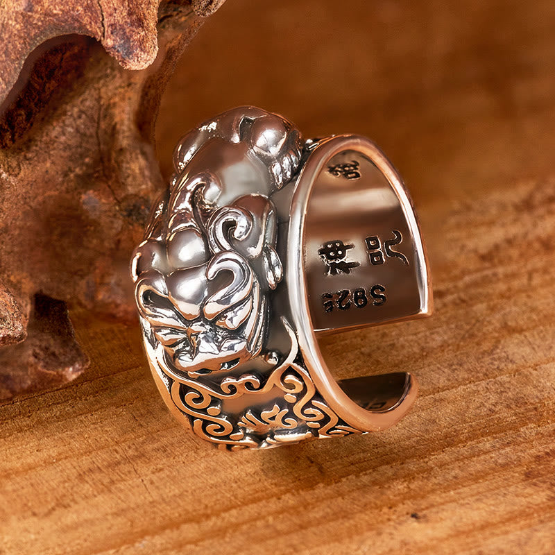 FuAttract Abundance & Protection Feng Shui Good Luck Amulet for Success Pixiu Ring - image 2