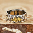 FuAttract Pixiu Attract Prosperity and Peace Wealth Band Adjustable Ring - image 2