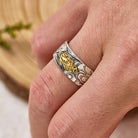FuAttract Pixiu Attract Prosperity and Peace Wealth Band Adjustable Ring - image 3