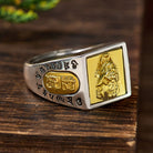FuAttract Wealth & Power Pixiu Signet Mantra to Attract Prosperity and Success Ring - image 2