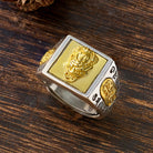 FuAttract Wealth & Power Pixiu Signet Mantra to Attract Prosperity and Success Ring - Pixiu - image 0