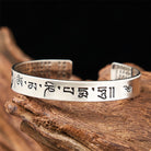 FuAttract Protection & Good Luck Chinese Zodiac Engraved Mantra Cuff Bracelet  - image 3