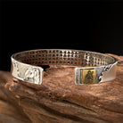 FuAttract Protection & Good Luck Chinese Zodiac Engraved Mantra Cuff Bracelet  - image 2