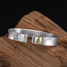 FuAttract Protection & Good Luck Chinese Zodiac Engraved Mantra Cuff Bracelet  - Dog - image 21