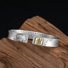 FuAttract Protection & Good Luck Chinese Zodiac Engraved Mantra Cuff Bracelet  - Tiger - image 14