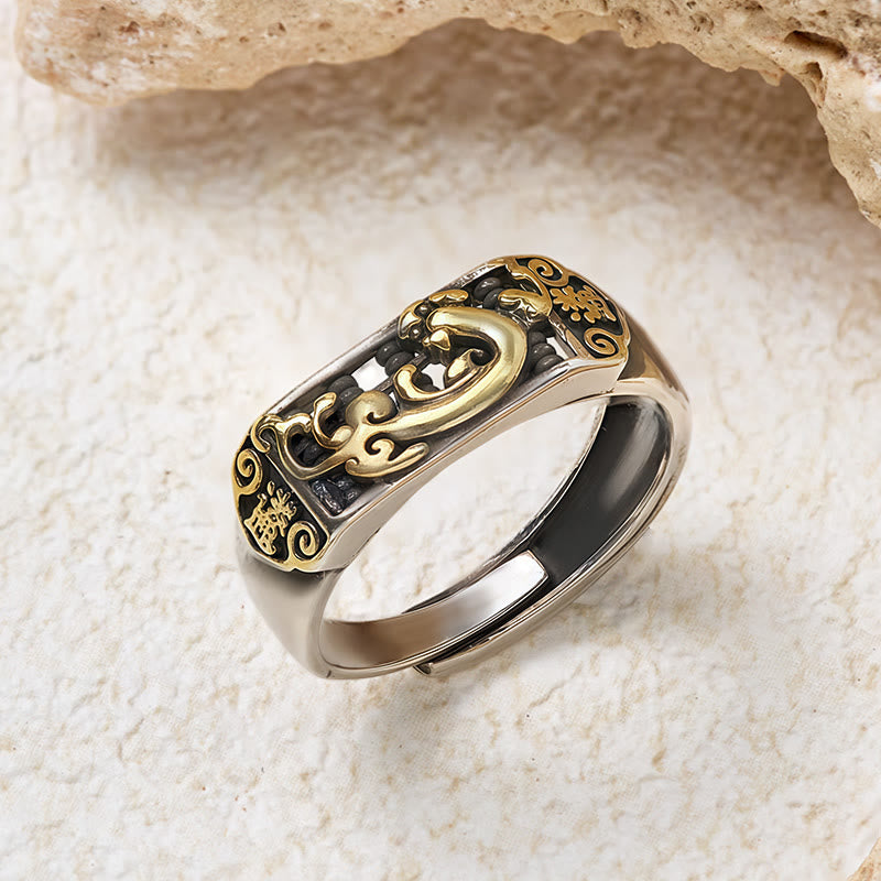 FuAttract Wealth Attraction & Protection Abacus Pixiu Financial Success Ring  - image 2