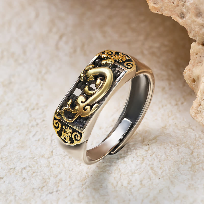 FuAttract Wealth Attraction & Protection Abacus Pixiu Financial Success Ring  - Pixiu - image 0