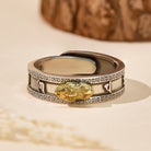 FuAttract Prosperity & Good Luck Om Mani Padme Hum Ring with Golden Pixiu - image 6