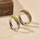 FuAttract Prosperity & Good Luck Om Mani Padme Hum Ring with Golden Pixiu - image 0