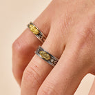 FuAttract Prosperity & Good Luck Om Mani Padme Hum Ring with Golden Pixiu - image 7