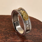 FuAttract Prosperity & Good Luck Om Mani Padme Hum Ring with Golden Pixiu - image 4