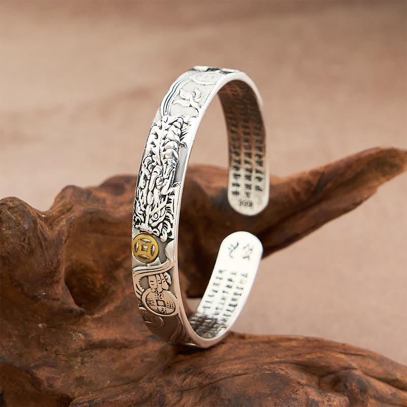 FuAttract Wealth & Protection Pixiu Bangle Engraved Mantra for Abundance - Pixiu - image 0