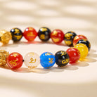 FuAttract Red Black Agate Mantra Beads to Attract Prosperity Pixiu Bracelet - image 5