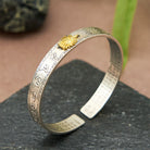 FuAttract Protective Chinese Zodiac Buddhist Mantra for Spiritual Peace & Luck Bangle - image 1