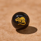 FuAttract Wealth Attraction Chinese Zodiac Pixiu & Obsidian Beads Bracelet - Rat - 10mm - image 11