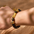 FuAttract Wealth Attraction Chinese Zodiac Pixiu & Obsidian Beads Bracelet - image 3