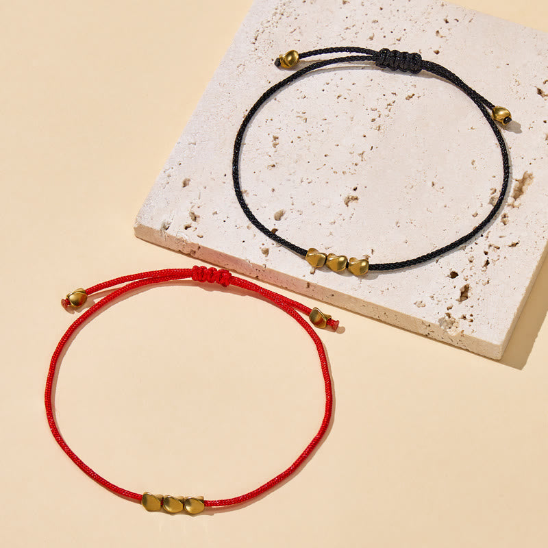 FuAttract Tibetan Copper Beads Healing Luck Balance & Good Fortune Symbol Bracelet - image 8