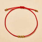 FuAttract Tibetan Copper Beads Healing Luck Balance & Good Fortune Symbol Bracelet - image 3