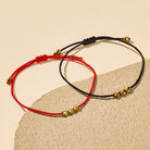 FuAttract Tibetan Copper Beads Healing Luck Balance & Good Fortune Symbol Bracelet - image 0