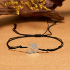 FuAttract Om Protection Red String Bracelet – Sacred Yoga Symbol for Calm & Balance - Black - image 4