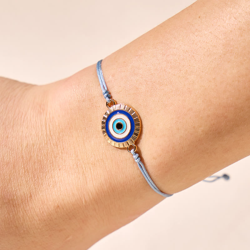 FuAttract Thread of Protection Nazar String Bracelet I Am Supported And Protected - image 3