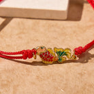 FuAttract Koi Fish Red String Bracelet with Double-Sided Enamel Pendant - image 6