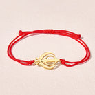 FuAttract Protective Strength Adjustable Khanda Symbol Red String Sikh Bracelet - image 2