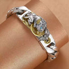FuAttract  Good Luck Amulet Attract Wealth Pixiu Feng Shui Cuban Chain Bracelet - image 2