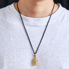 FuAttract Wealth & Fortune Amulet for Prosperity Success Gold Plated Pixiu Necklace - image 3