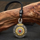 FuAttract Protection & Luck 12 Zodiac Eight Trigrams Rotating Manifestor Tibetan Ghau Necklace - image 1