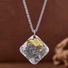 FuAttract Wealth & Luck Pixiu Two-Tone Totem Necklace for Protection and Success - image 2