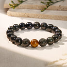 FuAttract Ultimate Protection & Balance Obsidian & Tiger Eye Beaded Pixiu Bracelet - image 6