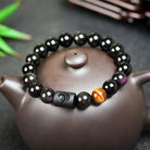 FuAttract Luck & Spiritual Protection Obsidian with Tiger Eye Chinese Zodiac Bracelet - Tiger - image 11