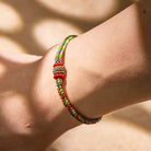FuAttract Handmade Tibetan Lucky Knot Braided Bracelet for Protection & Success - image 3
