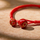 FuAttract Protection & Good Fortune Ceramic Beads Red String Abundance Bracelet - image 1