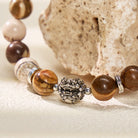 FuAttract Wealth Attraction & Protection  Australian Zebra Stone Pixiu Bracelet - image 2