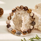 FuAttract Wealth Attraction & Protection  Australian Zebra Stone Pixiu Bracelet - image 1