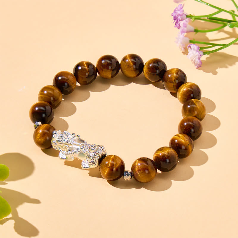 FuAttract Wealth Attraction & Courage Tiger Eye Confidence Pixiu Bracelet - image 1