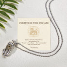 FuAttract Fortune-Attracting Pixiu Amulet – Handcrafted Metal Protection Necklace - Pixiu - image 0