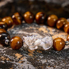 FuAttract Wealth Attraction & Courage Tiger Eye Confidence Pixiu Bracelet - image 5