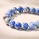 FuAttract Balance Prosperity Fortune Blue Dot & White Agate Pixiu Bracelet  - image 5