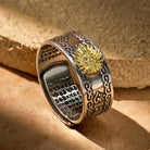 FuAttract Peace & Protection Mantra Chinese Zodiac Buddha Spiritual Energy Amulet Ring - image 5