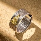 FuAttract Peace & Protection Mantra Chinese Zodiac Buddha Spiritual Energy Amulet Ring - Vairocana Buddha – Goat/Monkey - image 15