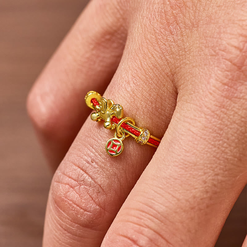 FuAttract Prosperity Fortune Protection Spiritual Energy Adjustable Ring - image 3