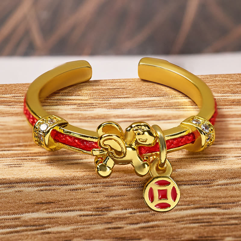 FuAttract Prosperity Fortune Protection Spiritual Energy Adjustable Ring - image 5