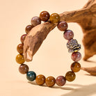 FuAttract Calm & Prosperity Ocean Agate Wealth & Protection Pixiu Bracelet - image 1