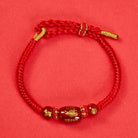 FuAttract Red Agate Chinese Zodiac Red String – Braided Protection & Fortune Bracelet - Red Agate Chinese Zodiac-Goat - image 0