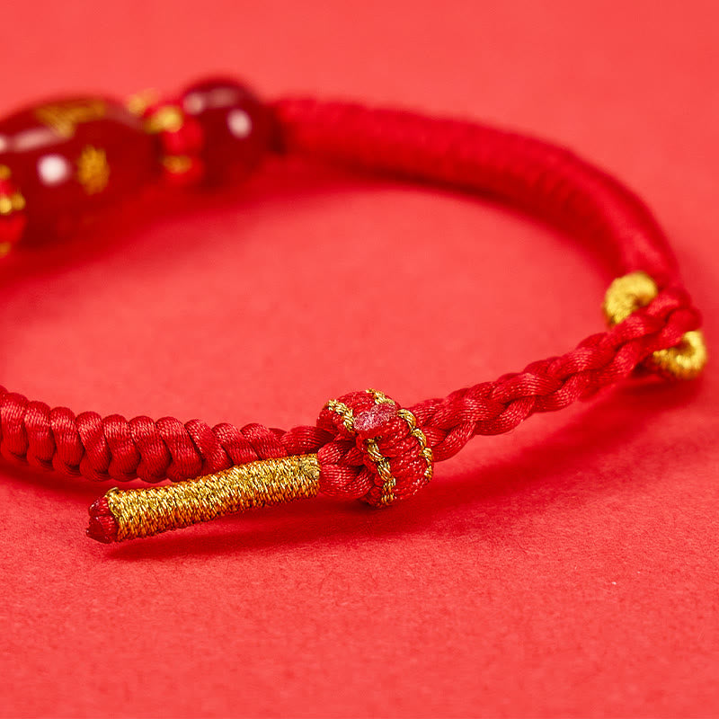 FuAttract Red Agate Chinese Zodiac Red String – Braided Protection & Fortune Bracelet - image 8